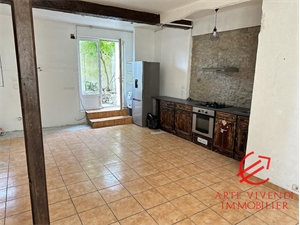 maison de village à la vente -   11620  VILLEMOUSTAUSSOU, surface 92 m2 vente maison de village - UBI426516418